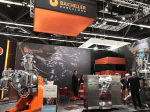 Bachiller is attending the 2019 Powtech edition