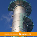 Edelstahlsäule AISI-316L und Rohraustauscher