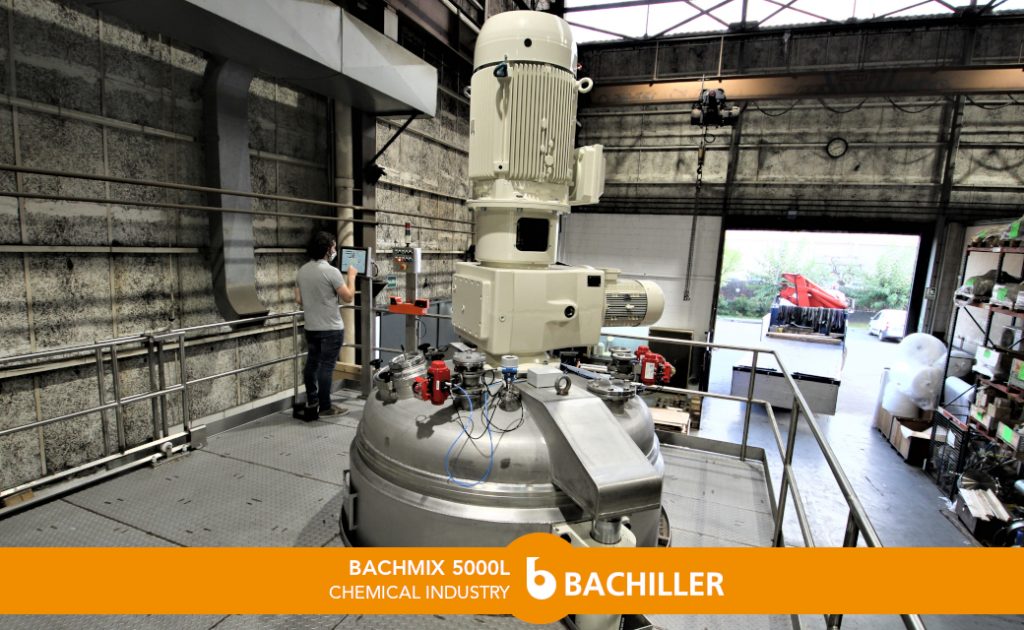 industrielle Vakuum-Flüssigkeitsmischer und -reaktor Bachmix Multifunktion