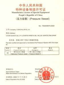 2000 – Obtenemos la licencia A2 según SQL de la República Popular China